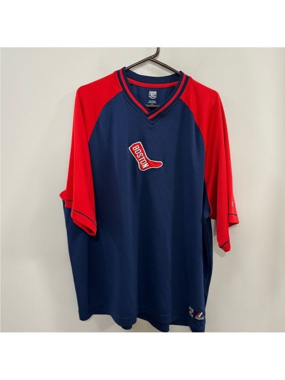 Majestic Boston Red Sox MLB Cooperstown Collection Jersey. Size XL